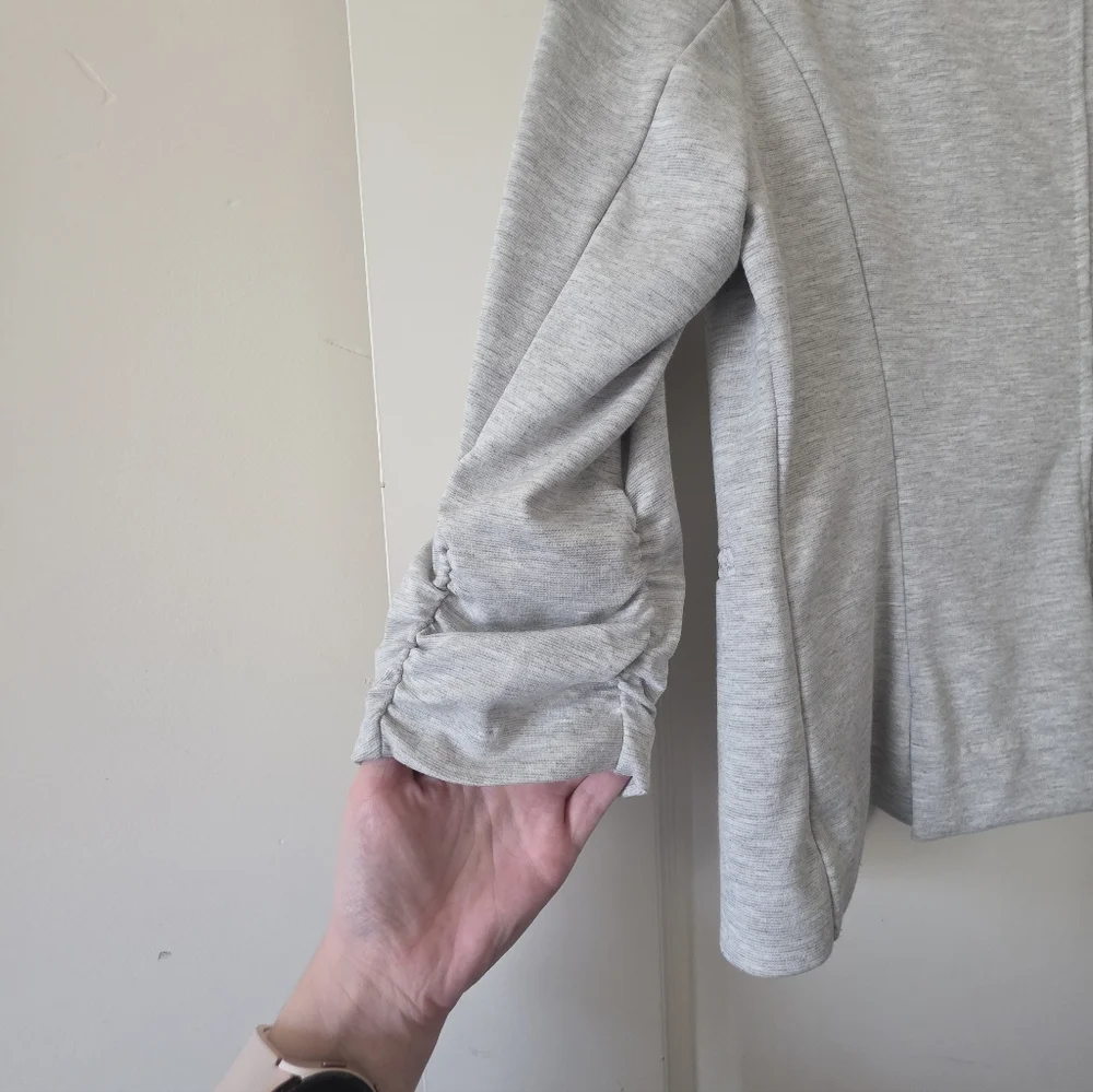 Candie's Light Heather Grey Blazer - Picture 6 of 15